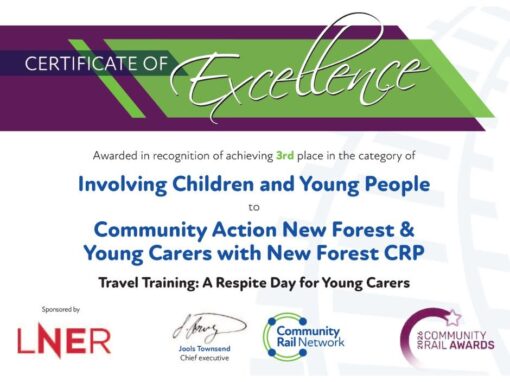 Travel Training; A Respite Day for Young Carers