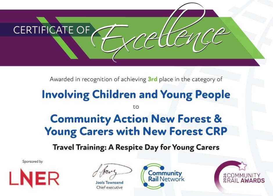 Travel Training; A Respite Day for Young Carers