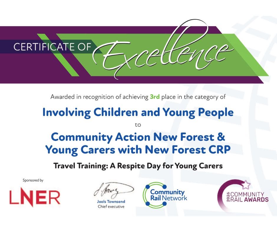 Travel Training; A Respite Day for Young Carers